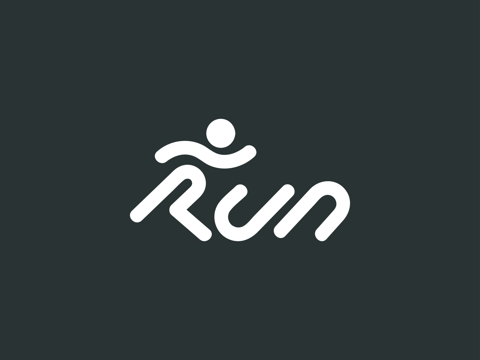 RUN Logo by Mizan on Dribbble