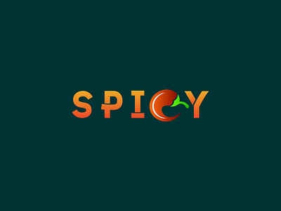 Spicy Logo branding branding logo creative logo food food logo logo logo design logomark restaurant logo simple logo spicy logo spicy wordmark spicy wordmark logo text logo web logo wordmark logo