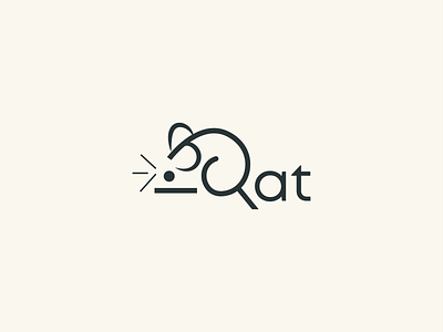 Rat Logo animal logo app branding creative logo logo logo design logo inspiration logo mark minimal logo rat rat logo simple logo vector web logo wordmark wordmark logo