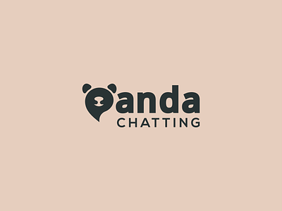 Panda Logo ! animal logo branding chatting chatting logo creative logo lettering logo logo logo design logomark panda panda logo panda wordmark simple logo wordmark wordmark logo