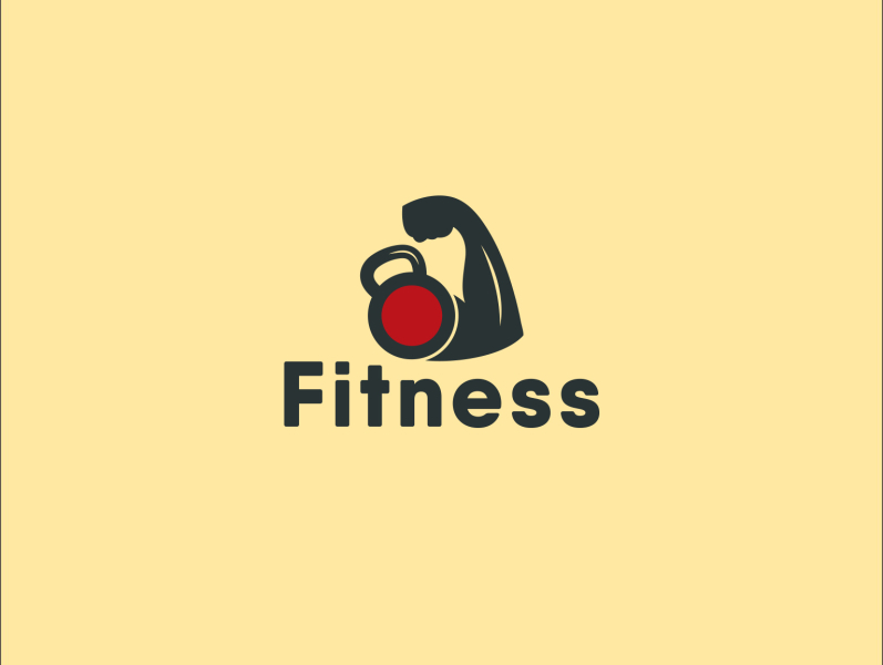 Fitness Logo ! by Mizan on Dribbble