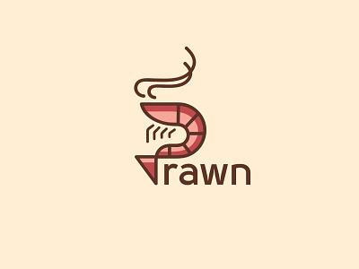 Prawn Logo app branding fish logo fish wordmark food logo food wordmark logo logo logo design logo idea prawn prawn logo prawn wordmark logo sea wordmark logo seafood logo shrimp logo wordmark wordmark logo
