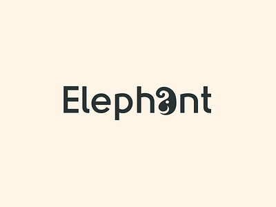 Elephant Logo ! animal logo branding combination logo creative logo elephant elephant logo elephant wordmark elephant wordmark logo line art logo logo design logomark simple logo text logo typography logo wordmark combination logo wordmark logo