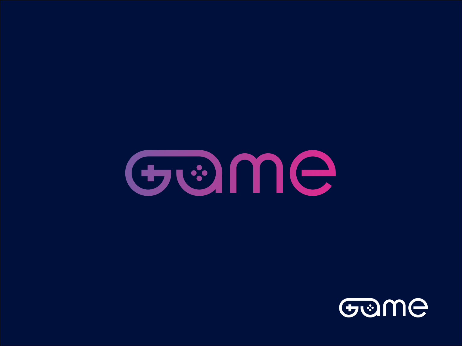 Game Wordmark ! by Mizan on Dribbble