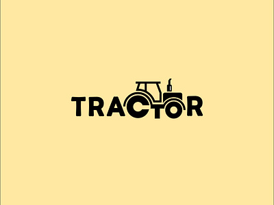 Tractor Logo ! branding combination logo farmer logo logo logo idea logo inspiration logomark tractor tractor logo tractor logo design tractor wordmak tractor wordmark logo typography logo wordmark logo
