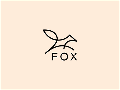 Fox Logo ! animal logo branding creative fox logo creative logo fox fox art fox line art fox logo fox logo design fox logo idea fox logo inspiration logo logo fox logo idea simple fox simple fox logo
