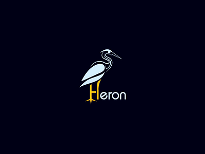 Heron creative heron heron heron logo heron photography logo