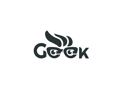 Geek Man geek geek logo geek man