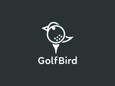 Golf Bird creative bird logo creative golf logo golf golf bird golf logo