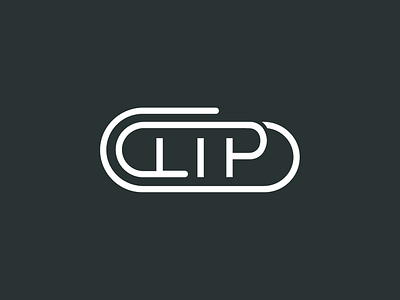 Clip Logo clip clip line art clip logo creative clip logo stationery clip logo stationery logo
