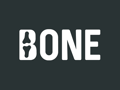 Bone bone bone logo creative logo fitness logo medical logo negative space negative space logo physiotherapy physiotherapy logo simple logo