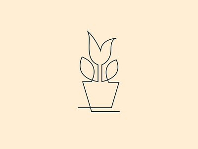 Nature Floral fashion logo floral logo flower line art flower line art logo flower logo line art logo nature floral logo simple floral simple flower logo