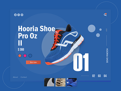 Sneaker Web UI clean concept design designer illustraion landing minimal page shoe store shop sneaker ui ux web web design website website design