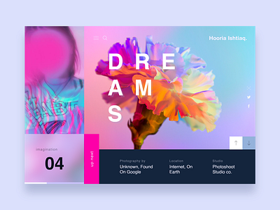 Neon  Website Design Concept