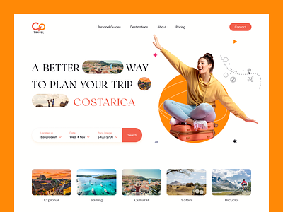 Go Travel- Travel Agency Landing Page