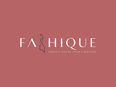 FASHIQUE - Women's Fashion Store & Boutique | Logo Design