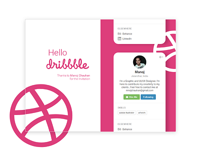 Hello Dribbble