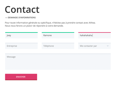 Live Form Field Validation