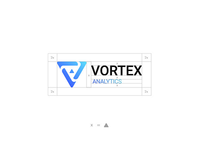 Vortex analytics logo design analytics brand identity geometric geometry gradient logo design logo mark modern strong tech vortex