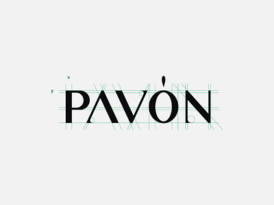 Pavón logotype elegant fashion logo logo design logo designer logo grids logotype modern pavon premium type design typography watches