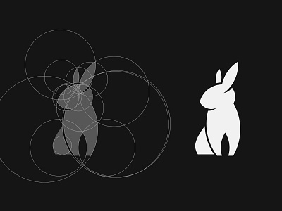 Rabbit logo design animal brand identity design grid logo logo logo design logo designer logo grid logo inspiration logo mark minimal rabbit vector