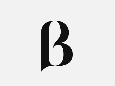 B letter mark alphabet logo brand identity branding elegant elegant design logo logo design logo exploration minimal modern design