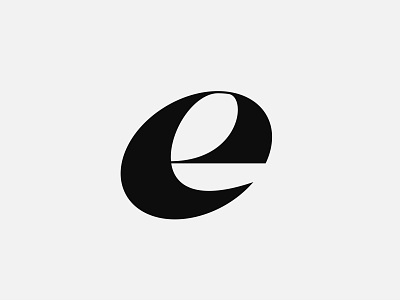 E letter mark 2 brand identity design letter e lettering lettermark logo design logo mark modern vector visual identity