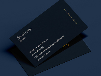 Luce Events | Business card