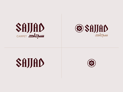 Sajjad / Logo variations brand identity branding geometric logo logo design logo lockups logo mark logo variation modern visual identity
