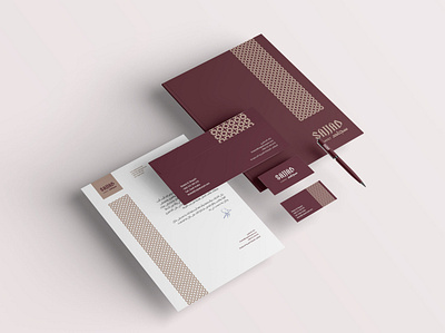 Sajjad / Stationery design brand collateral brand identity branding business card letterhead modern stationery visual identity