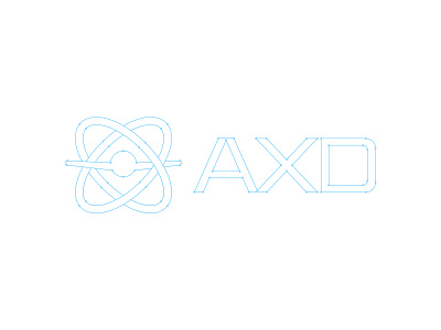 Logo outlines / Air X Data brand identity branding contemporary digital graphic design grid logo logo construction logo design modern online business saas tech