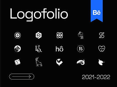 2021-2022 Logofolio brand identity branding design logo logo design logo designer logo mark logofolio modern typography