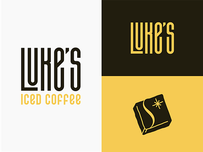 Luke's Iced Coffee / Logo design