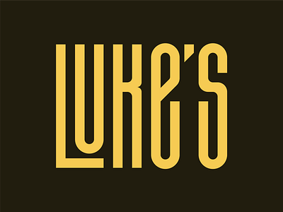 Luke's - Bold wordmark