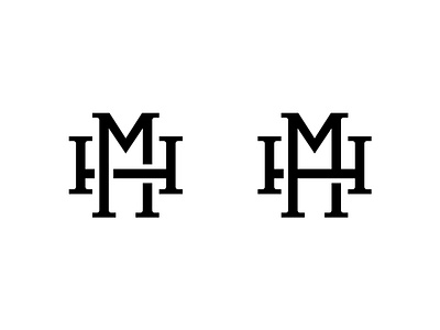 M H logo concepts