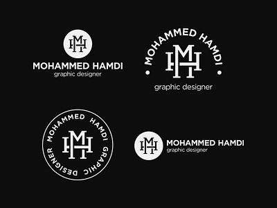 M H logo variations brand design brand identity branding clean logo logo mark logotype monogram typography visual identity