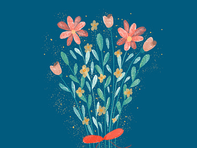 Floral Cluster Illustration