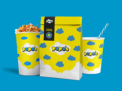 popo's packaging brand identity logo design packaging design