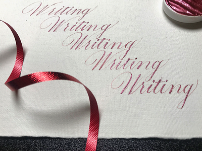 Writing calligraphy callinuary callinuary2019 copperplate flourishing handlettering lettering typography