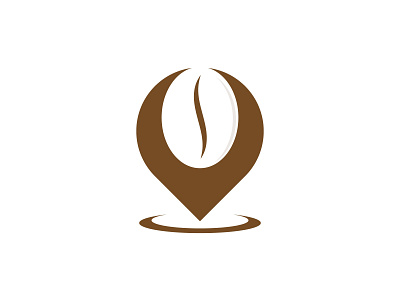 CoffeeSpot brand identity branding branding design coffee logo coffeeshop flat grid logo icon location icon logo logo design logomark logotype professional logo vector
