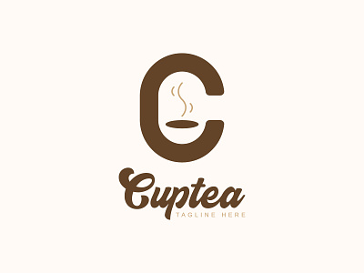Letter C Cup Logo