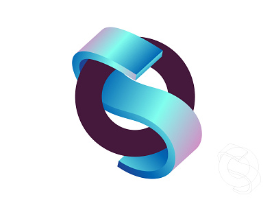 OS Logo 3d 3d logo brand brand identity branding colorful gradient logo illustration letter logo lettermark logo design logo designer logomark modern logo o os professional logo s s logo vector