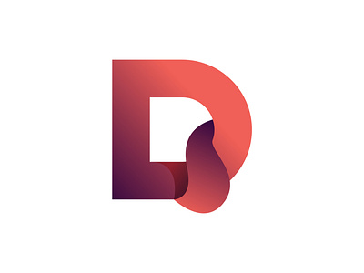 D d logo design flat design logo design mohammadarif200 professional logo vector