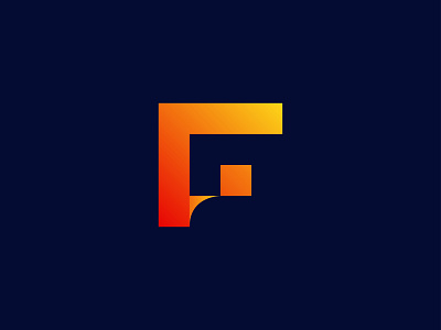 F branding design f logo flat grid logo icon illustration logo logo design professional logo vector