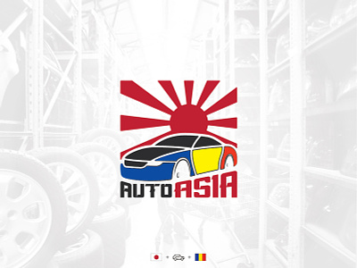 AutoAsia asia auto auto car park auto parts auto repair car car park flags japan jdm logo national romania