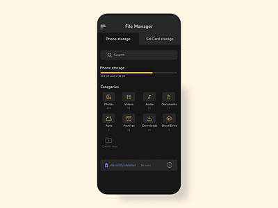 File Manager UI