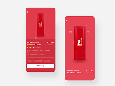 3D Bottle Rotate animation in figma 3d android animation design illustration ui uidesign uiux