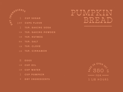 🎃🍞 autumn fall food layout lettering pumpkin recipe type type challenge