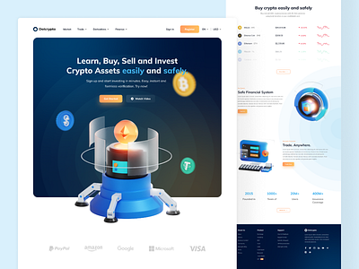 Dolcrypto - Landing Page