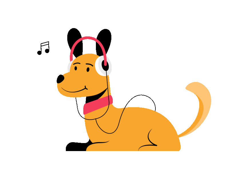 Listing Music adobe aftereffects animated emojis animated gif animation animation in after effects custom emotes dog emoji emot freetime music puppy